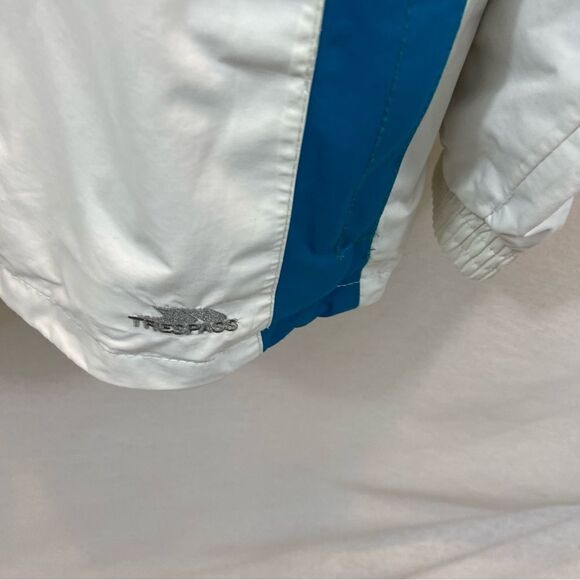 Ladies Trespass Technical Performance Ski Jacket White and  Blue Size Large - Picture 13 of 16